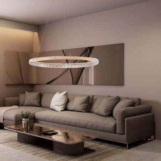 Lampada Led Ms009-cp Rose Gold 59cm