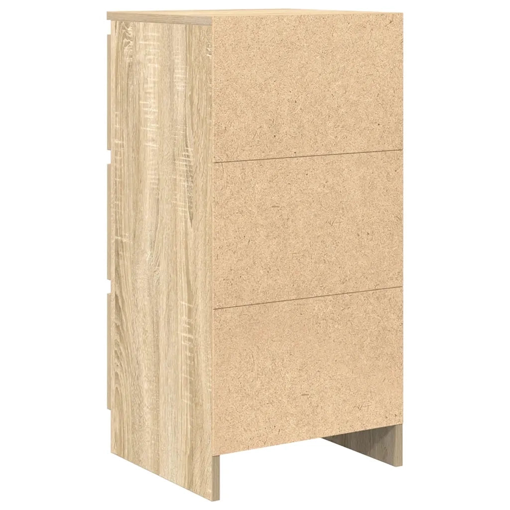 Credenza Rovere Sonoma 37,5x35x76 cm in Legno Multistrato 861726