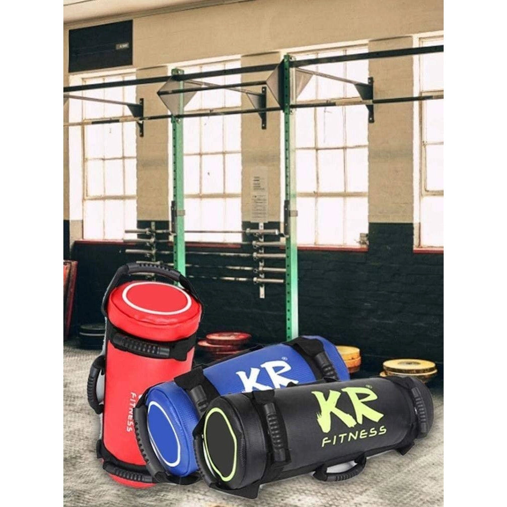 Trade Shop - Sacca Con Sabbia Per Body Building Fitness Da 10 Kg In Ecopelle Allenamento Pesi -
