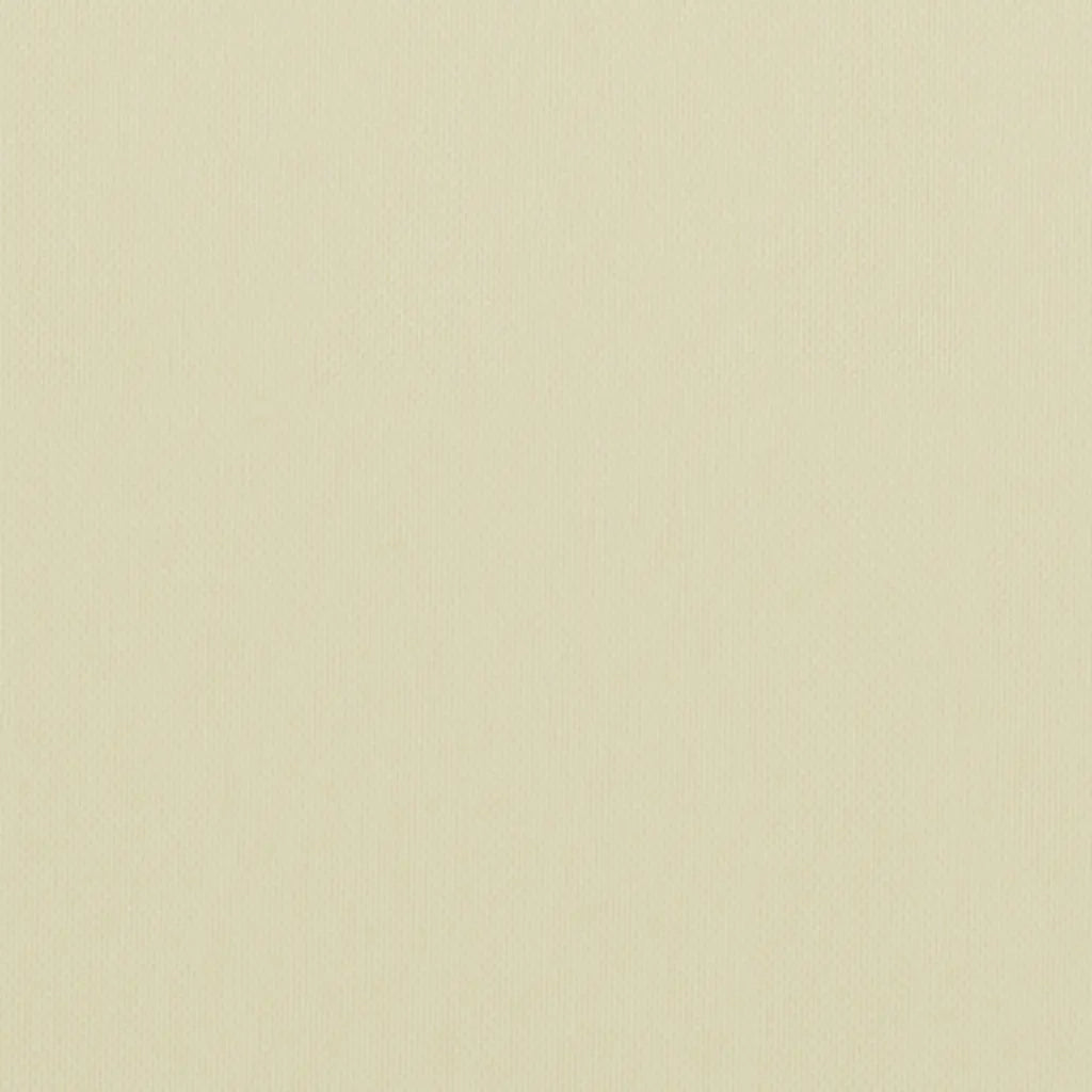 Paravento da Balcone Crema 75x500 cm Tessuto Oxford
