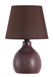 Lampada da comodino marrone E14 Ingrid 4476 Rabalux