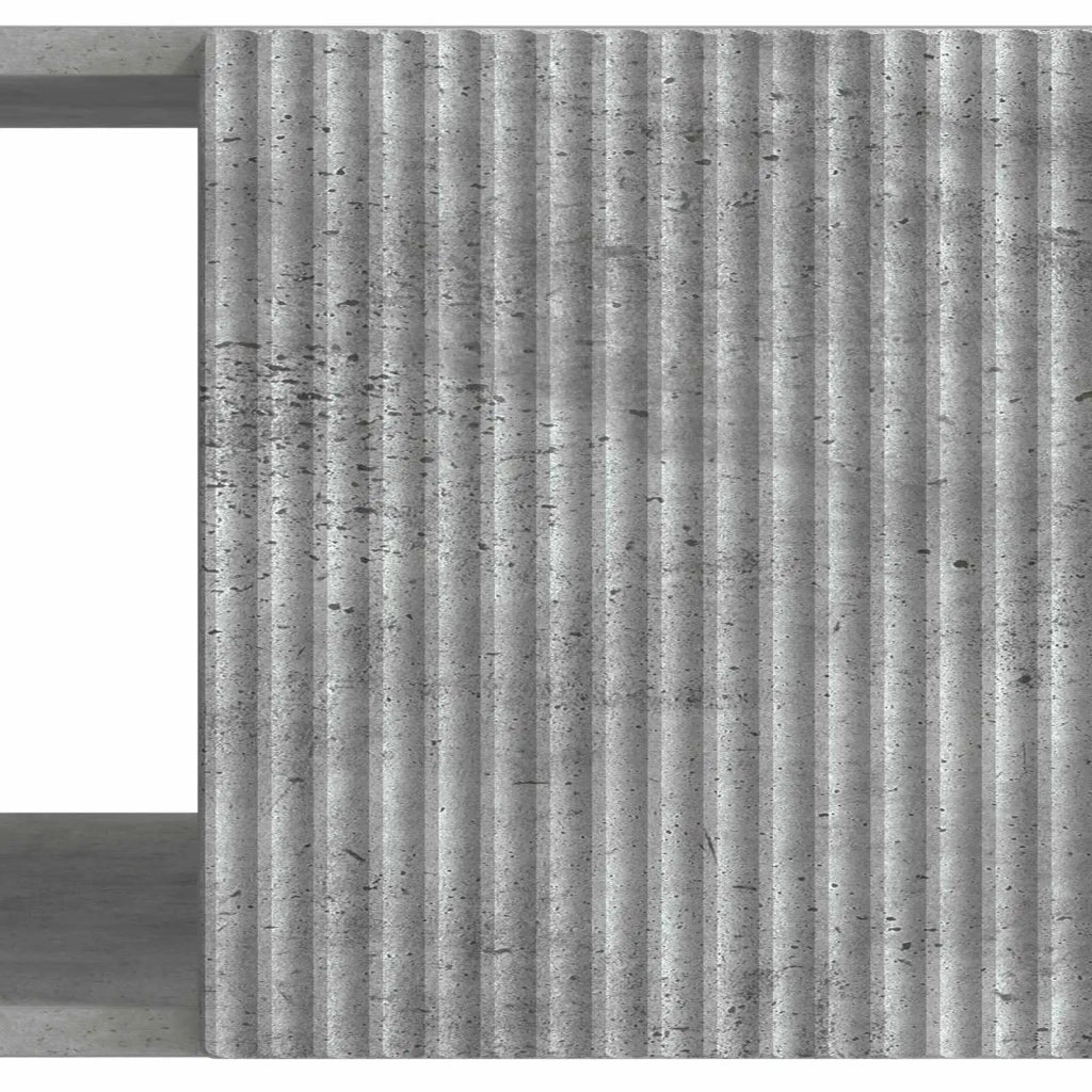 Tavolino da salotto Grigio Cemento 90 x 50 x 40 cm