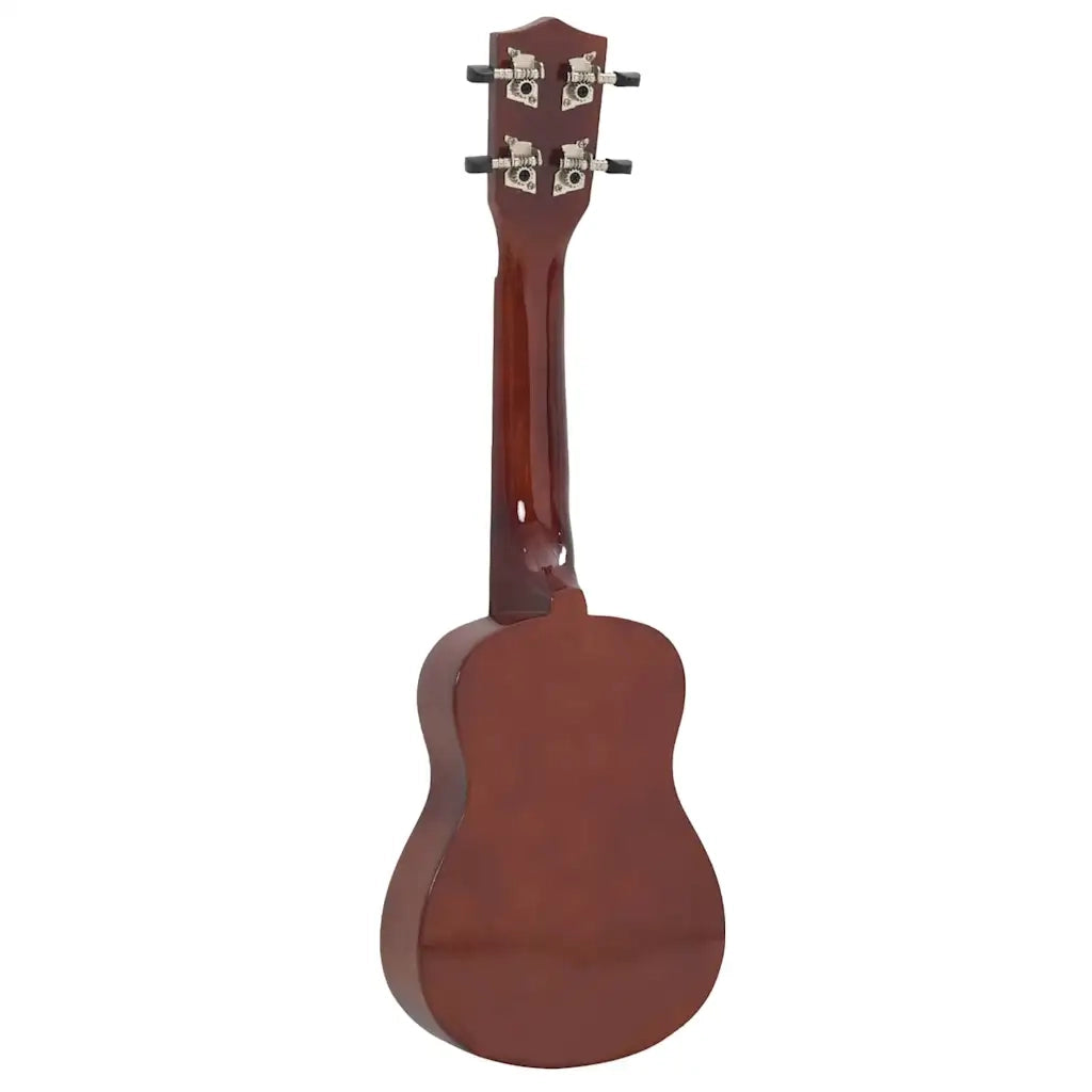 Set Ukulele Soprano con Borsa per Bambini Legno Naturale 23" 70150