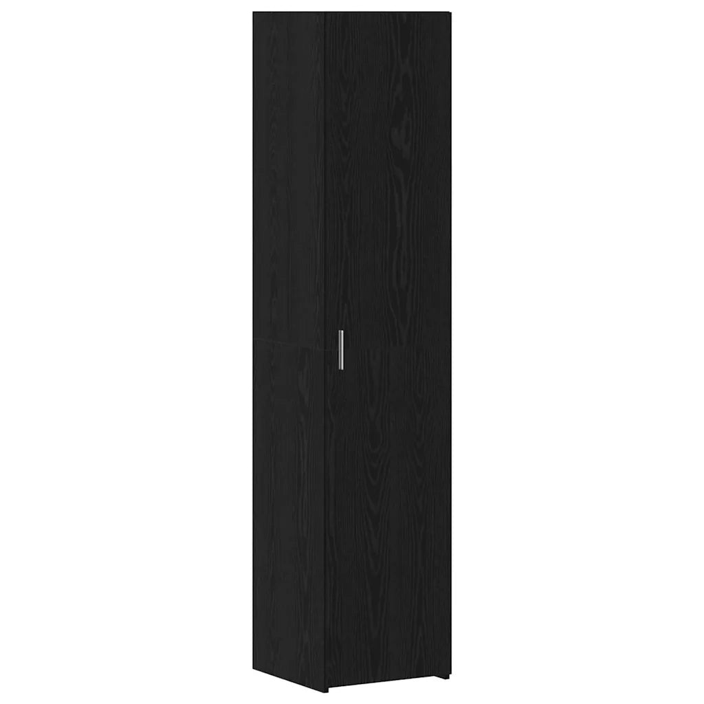Credenza Rovere Nero 40 x 42,5 x 185 cm 3365581