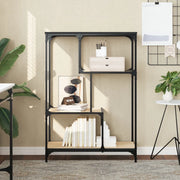 Libreria Rovere Sonoma 81x36x115 cm Legno Multistrato e Acciaio 835405