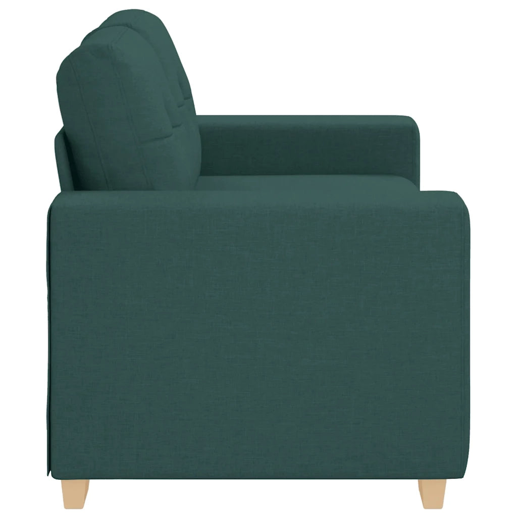 Divano Divanetto Verde Scuro 160x77x82 cm in Tessuto 4105073