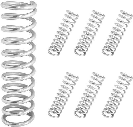 Compressi in Acciaio Inossidabile - 10 Pezzi - Viti di Sostituzione - Resistenti alle Sollecitazioni e Corrosione - 1 x 8 x 40 mm - Precisione e Durata Ampliate