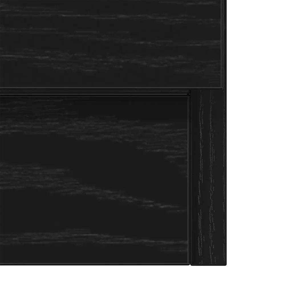 Mobile Lavabo Rovere Nero 63x30x54 cm in Legno Multistrato 862022