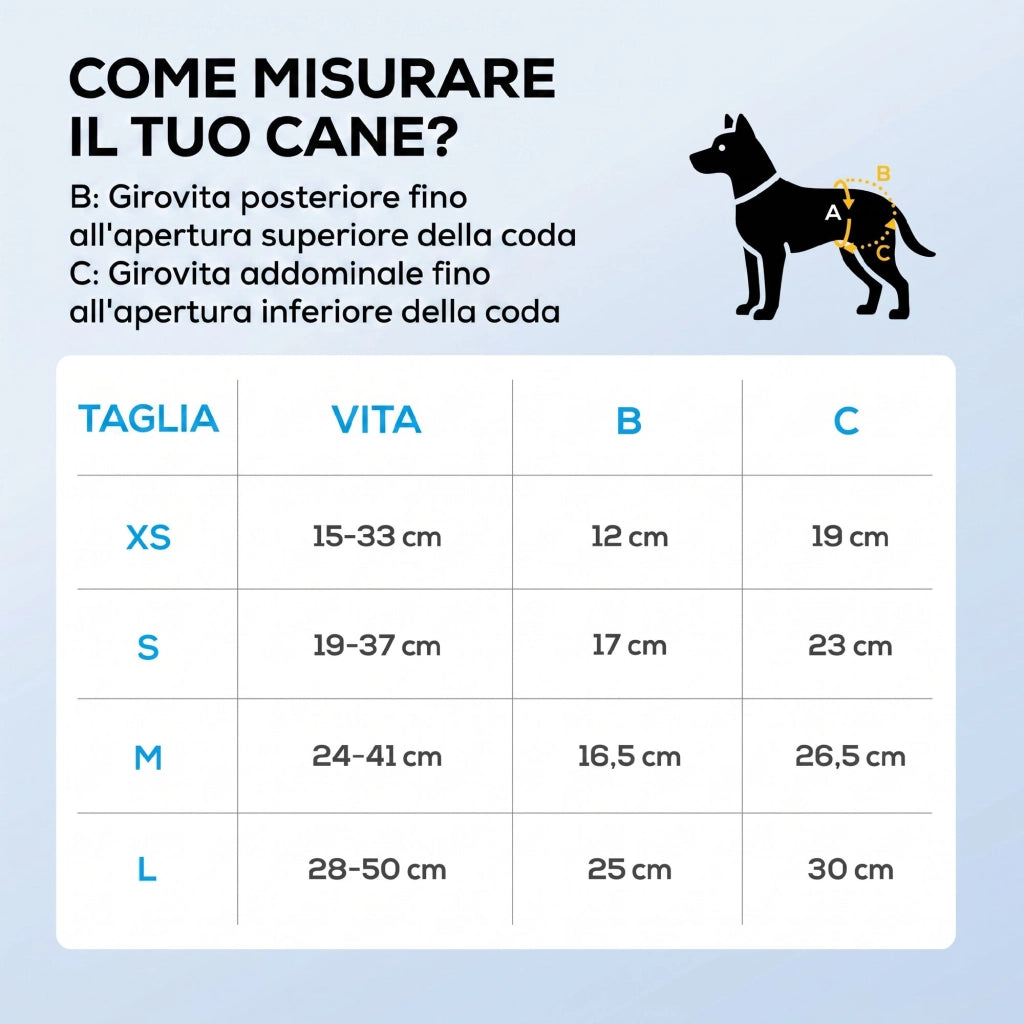 48 pezzi Pannolini per Cani Femmina Taglia M 48x35x1 cm con Fascia Elastica Regolabile Bianco