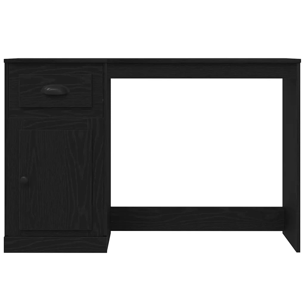Scrivania | Tavolo da Ufficio Rovere Nero 50 x 115 x 75 cm Legno multistrato