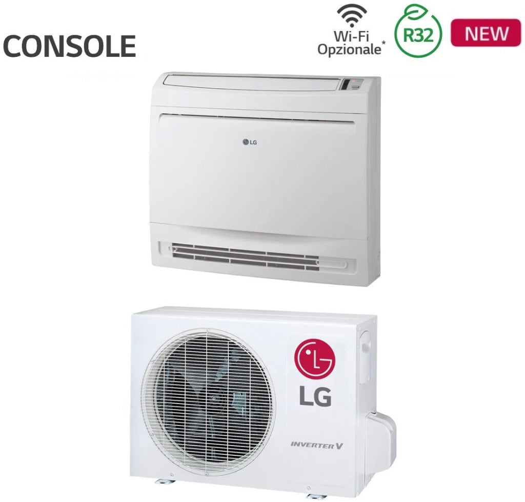 Condizionatore Console LG 9000 Btu UQ09F R-32 Wi-Fi Optional
