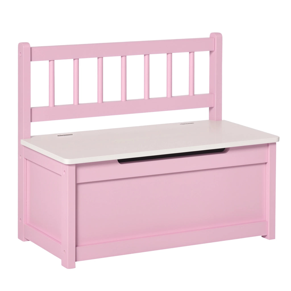 Cassa giocattoli bambini ¨C zephmum ¨C 60x30x50 cm rosa