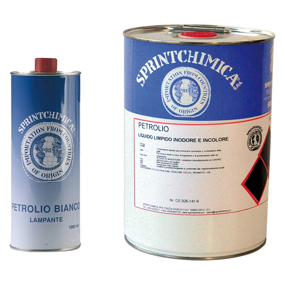 PETROLIO BIANCO Lt. 1 - in lattina- 20 pezzi  - SPRINTCHIMICA