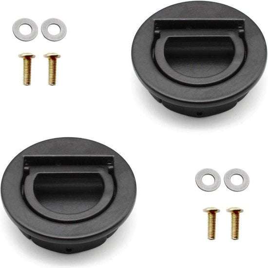 Maniglia di apertura automatica per porte in acciaio inossidabile - maniglie per porte - cassetti di imbarco per barche - 40 mm.