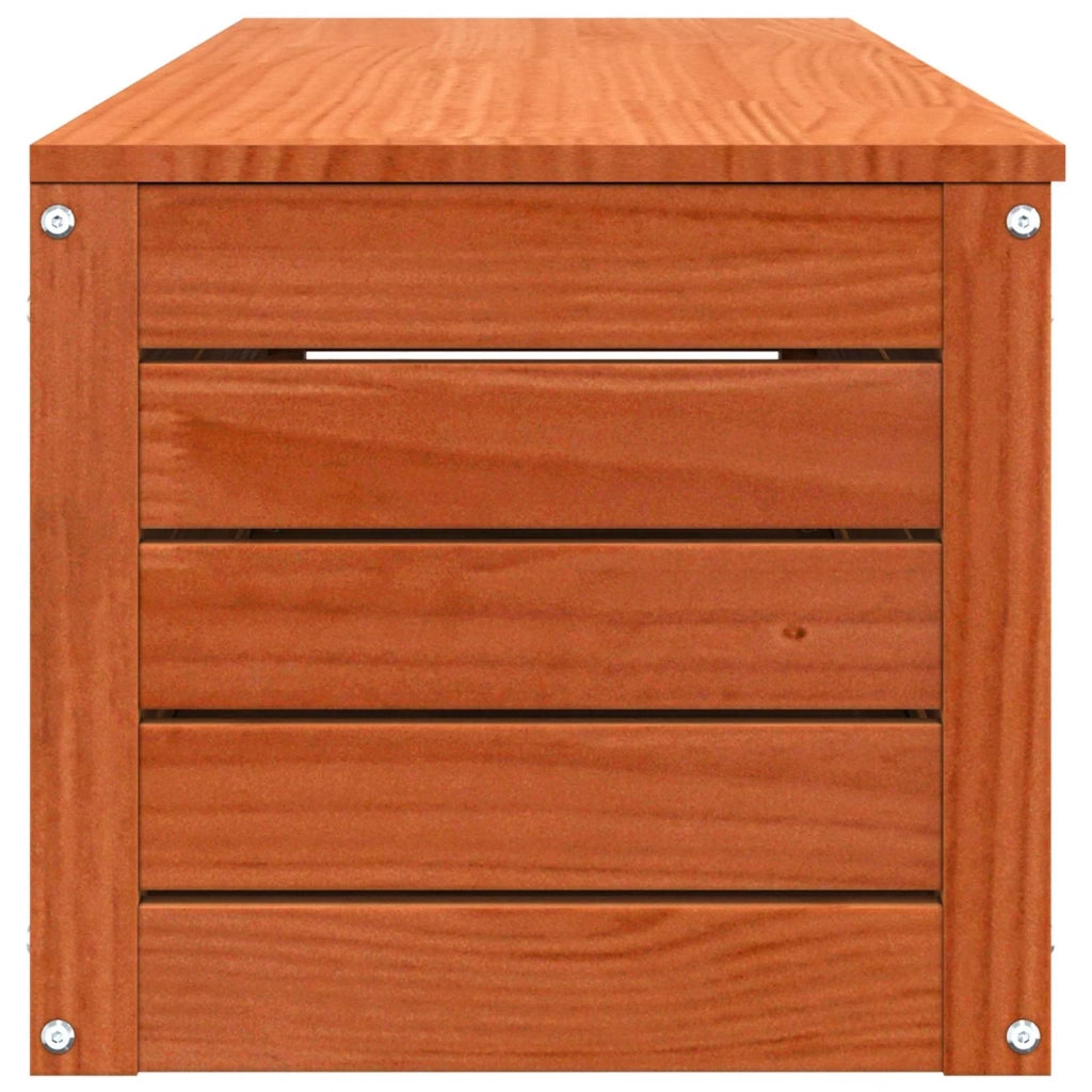 Scatola di Stoccaggio Marrone cerato 109 x 36,5 x 33 cm