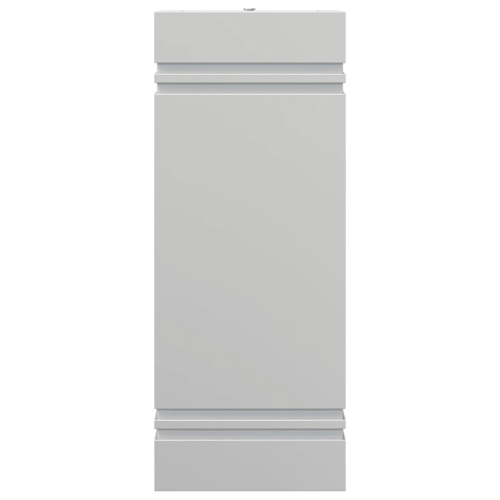 Applique da Esterno 2 pz Argento in Acciaio Inossidabile 4006323