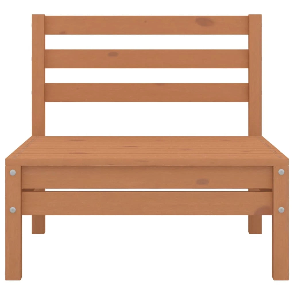 Set di mobili da giardino mobili da esterno 6 pezzi marrone miele legno di pino massiccio 02_0017034