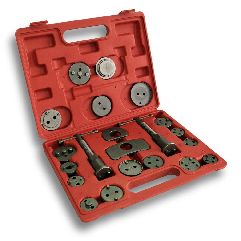 Kit di utensili per il riavvolgimento del pistone del freno 21 pezzi attrezzo per officina auto 16_0002262