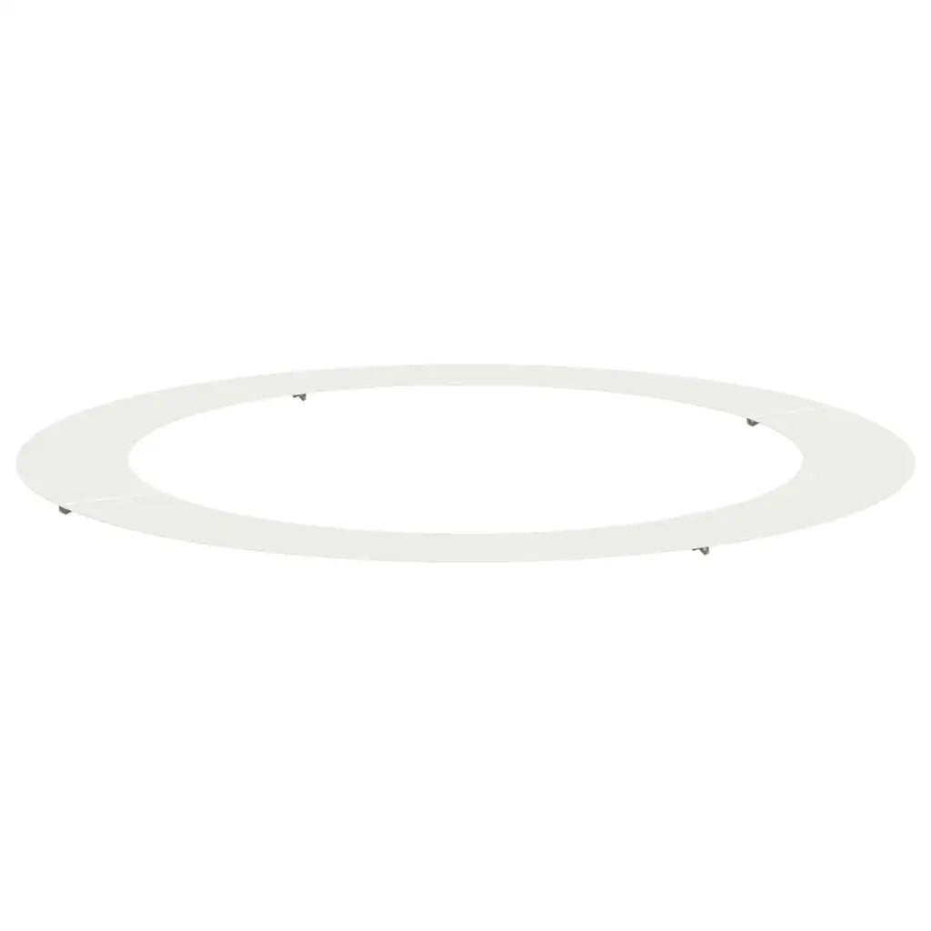 adatto per Anello d'Albero Piatto Bianco Ø90 / 120 cm Acciaio 873720