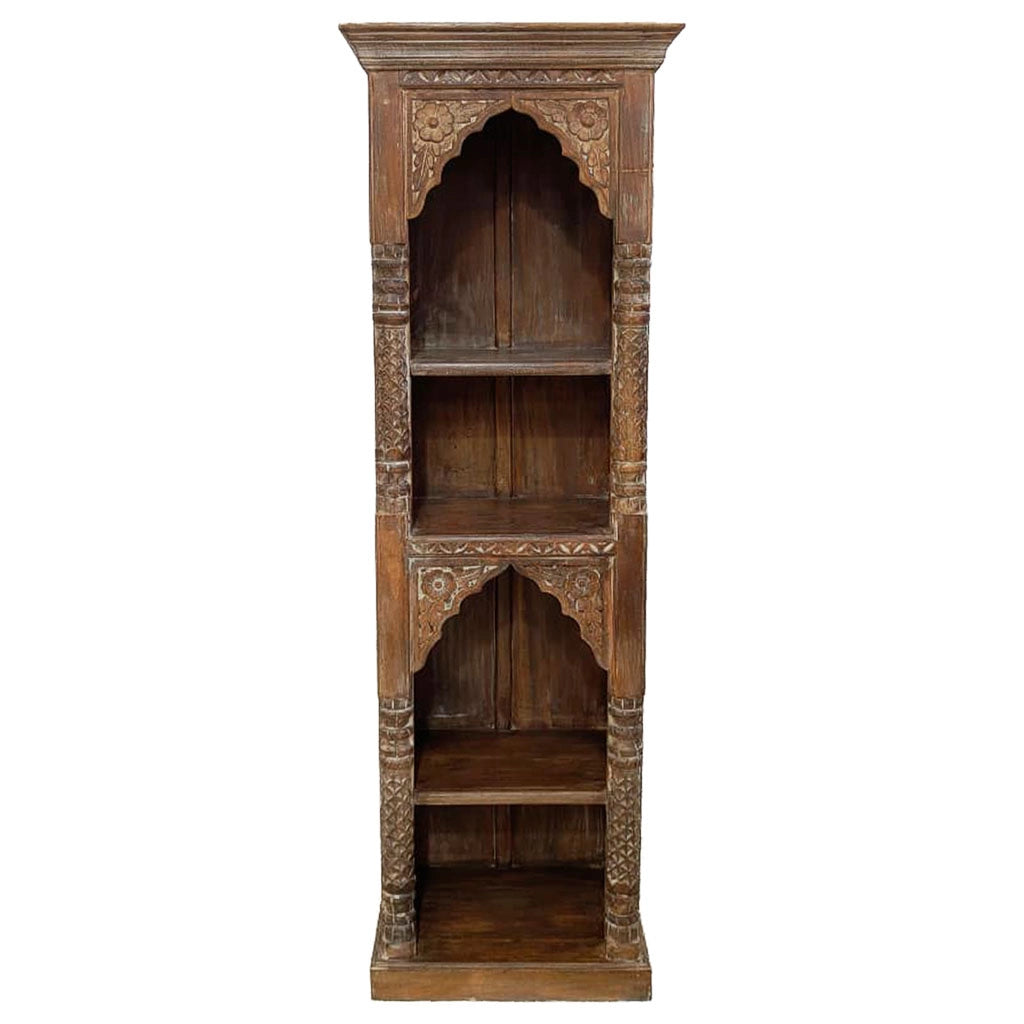 Libreria in legno artigianale, 57x41x183h cm