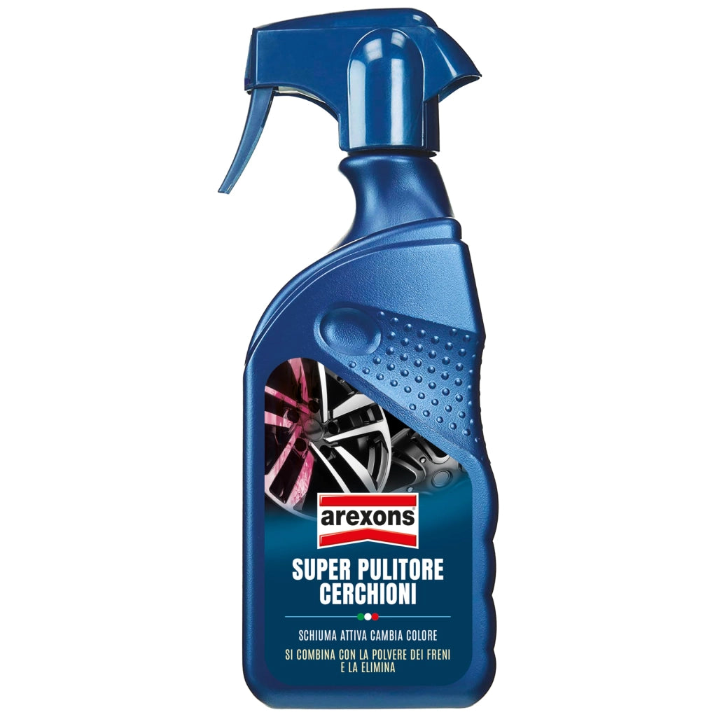 Detergente Super Pulitore per Cerchioni 500 ml in Flacone 2 Pezzi