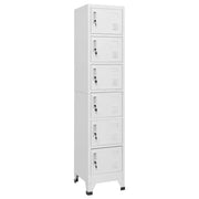 Armoire à casiers Gris clair 38x40x180 cm Acier