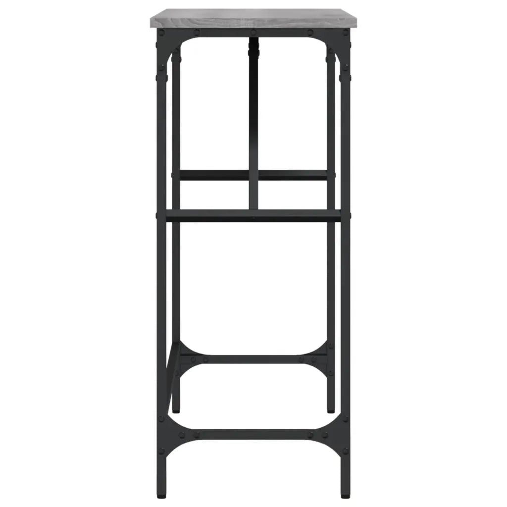 Tavolo Consolle | Tavolo d'Ingresso Grigio Sonoma 100x32x75 cm in Legno Multistrato