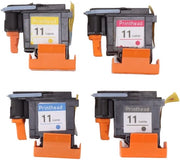 Sostituzione Printkop 4 pezzi - Magenta/Nero/Ciano/Giallo - Compatibile con Designjet 100/110/111/500/510/800/850 - Materiale ABS - Alta Qualità - Sostituzione Testina di Stampante Inkjet