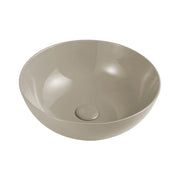 Lavabo da appoggio slim grigio cem H.140