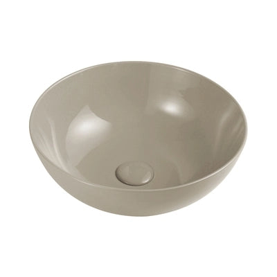 Lavabo da appoggio slim grigio cem H.140