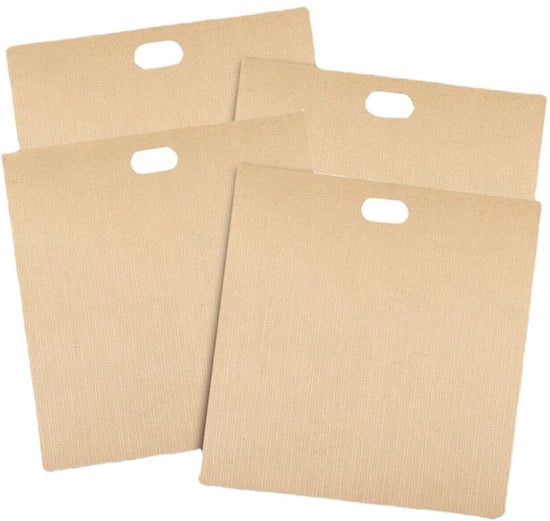 Sacchetto per toast ripristinabile, 100 volte utilizzabile, trattamento antiscivolo per panini, snack e tostini - 4 pezzi