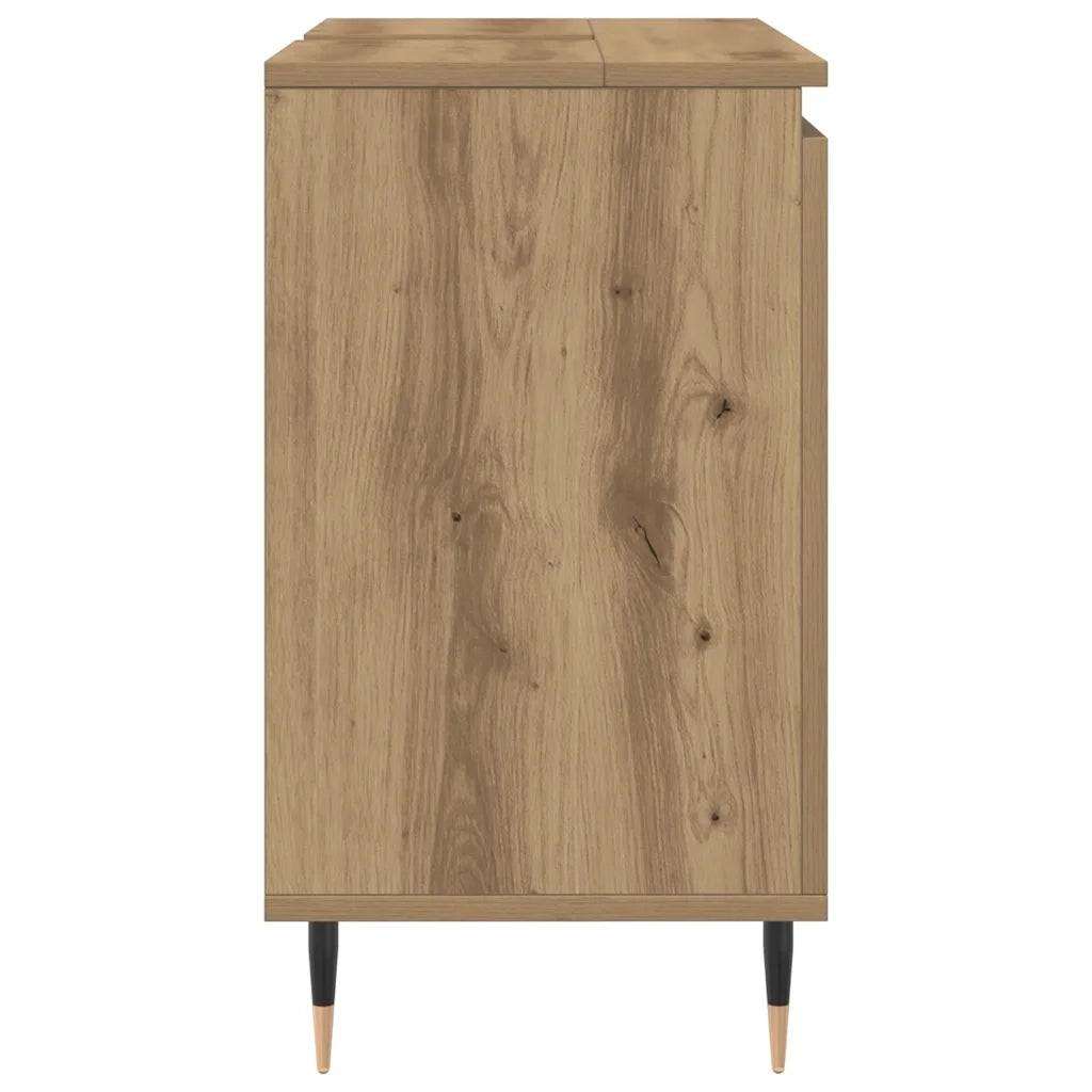 Mobile da Bagno Rovere Artigianale 58x33x60 cm in Truciolato