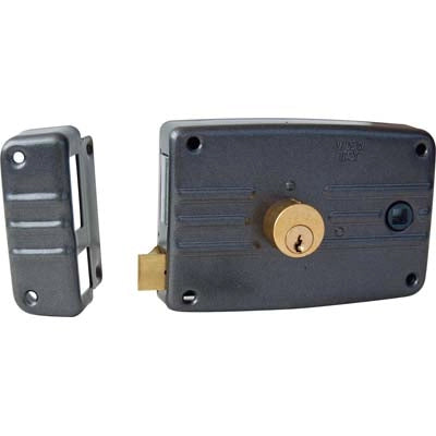 SERRATURA LEGNO APPLICARE 486603 ISEO - C.TONDO FISSO M3+SCR+Q8 E.MM 60 SX- 2 pezzi