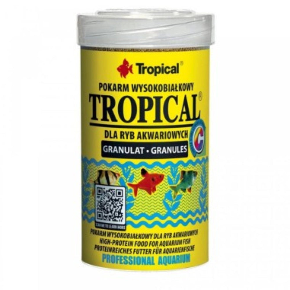 Tropical Granulat 100ml/50gr - mangime di base granulare, altamente proteico