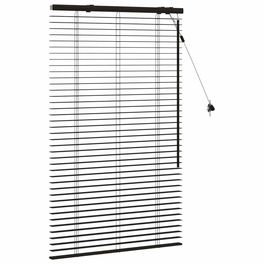 Tenda Veneziana Marrone Scuro 75 x 130 cm 35 mm 42015536