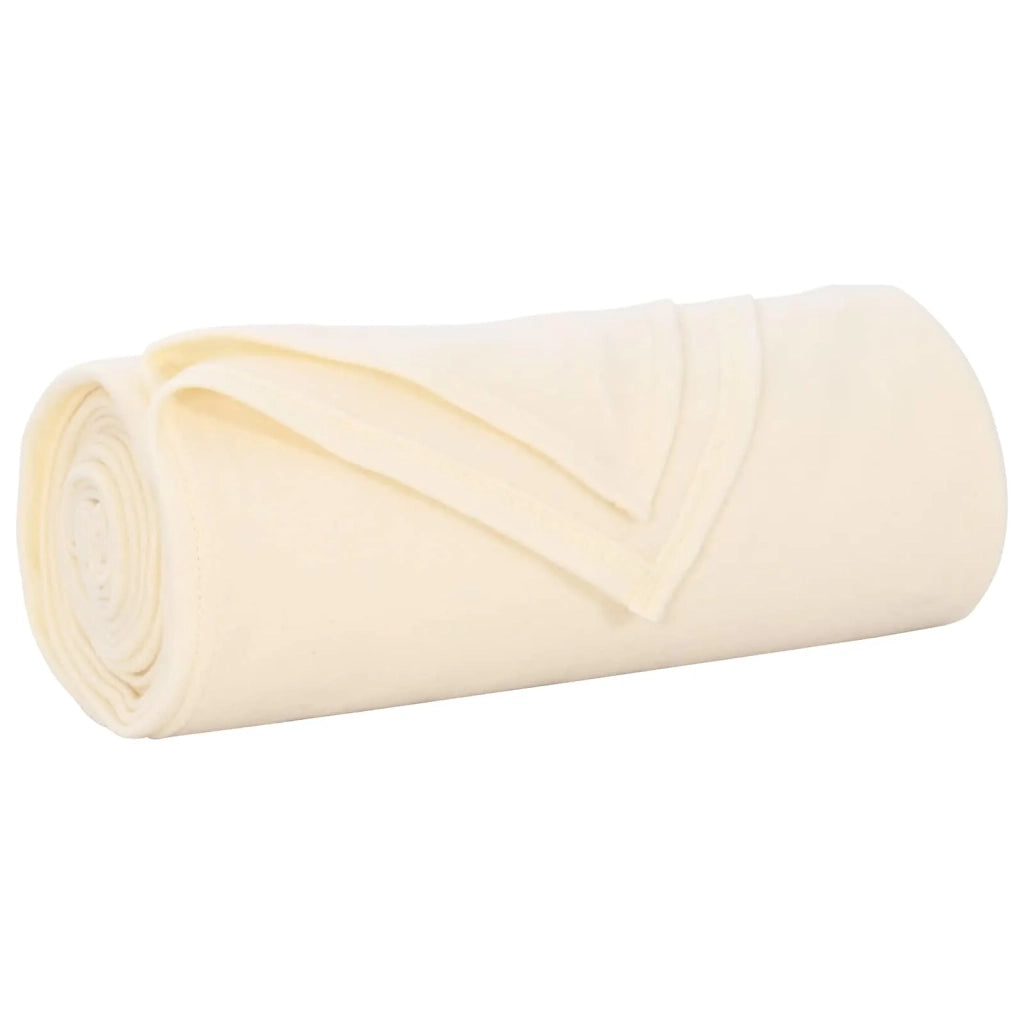 Coperte da Pile 6 pcs Crema 210 x 140 cm Panno