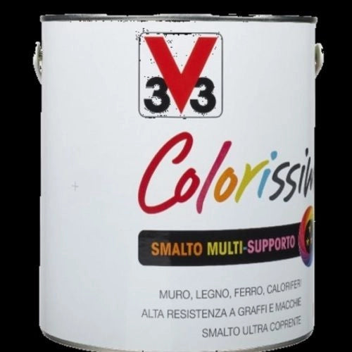 Smalto bianco crema 0,5 lt  h20 multisuperficie