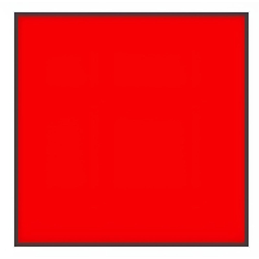 Smalto1968 base acqua gesso antico shabby chic finitura opaca multicolore l 0.5 *** colore- rosso, confezione 1