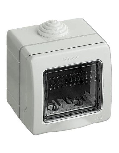 CONTENITORE DA PARETE PER APPARECCHI IP55 2 Posti - EC ELETTROCANALI
