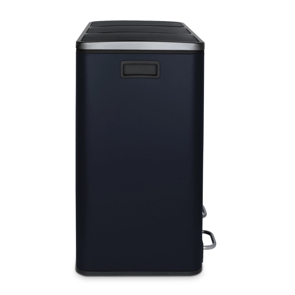 Pattumiera per differenziata 3x18L blu