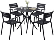 Gartenmцbel-Set Avena mit 4 Stьhlen