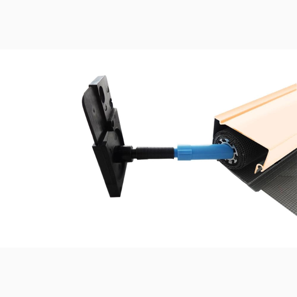 Zanzariera a Rullo Verticale in Fibra di Vetro Riducibile 140x170H cm Telaio Alluminio AVORIO