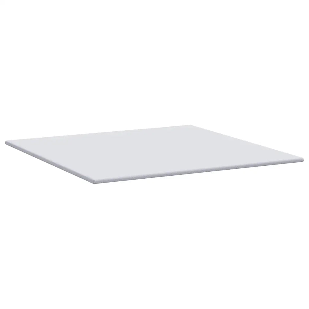 Topper per materasso Bianco 200 x 200 cm Tessuto Jacquard CFW3303654