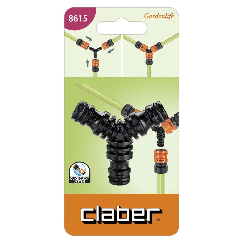 INNESTO RAPIDO A 3 VIE CLABER - SELF 8615- 12 pezzi