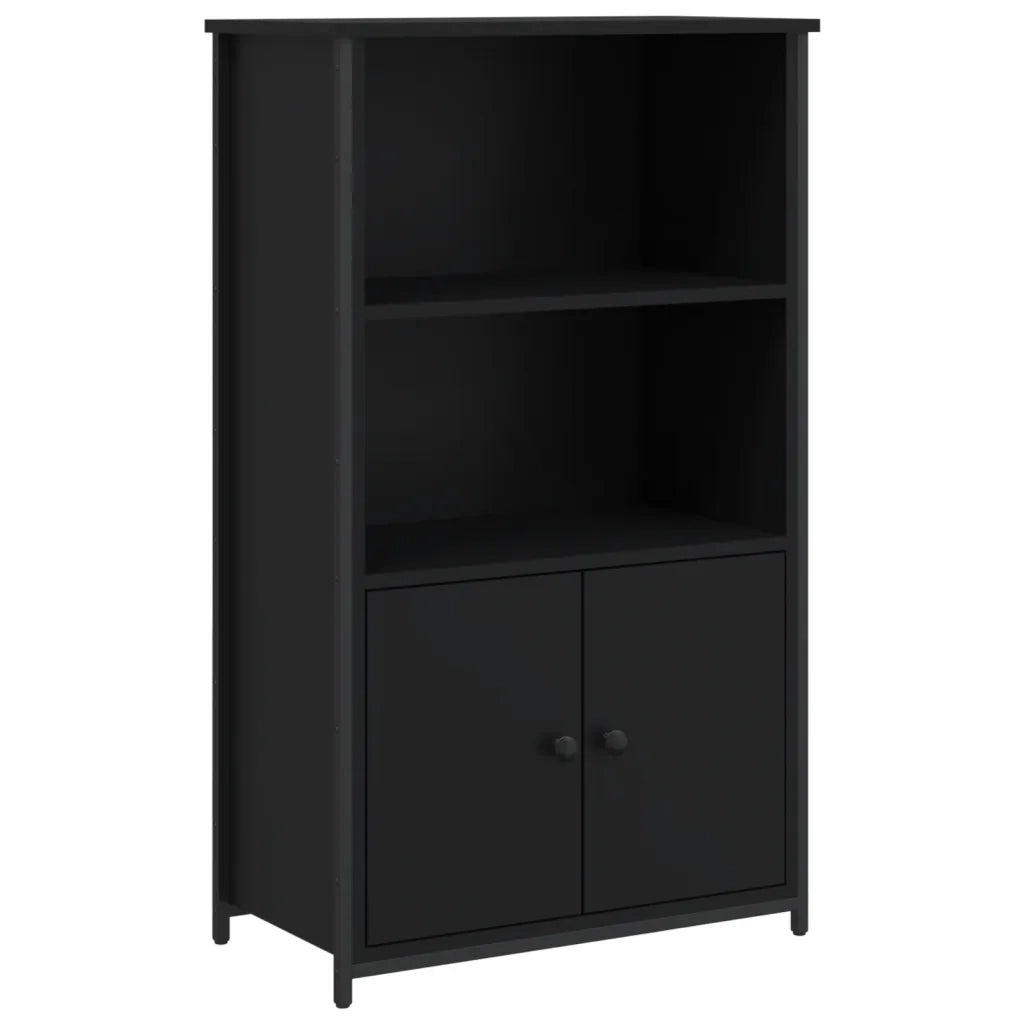 Credenza Nera 62x32x103,5 cm in Legno Multistratocod mxl 83461