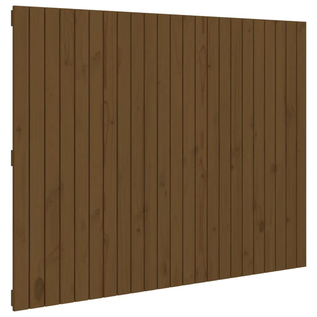 Testiera da Parete Ambra 146,5x3x110 cm Legno Massello di Pino