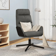 Poltrona Relax Grigio Scuro in Tessuto 341149