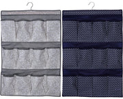 1 Pezzo Tasca Portaoggetti da Parete in TNT Klaus 12 Tasche 82 x 56 cm 2 Colori