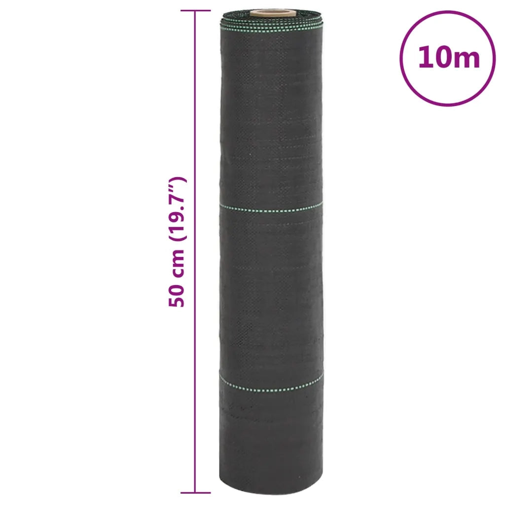 Membrana Antierbacce Nera 0,5x10 m in PP CFW4076453