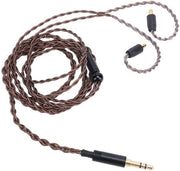 Cavo di sostituzione per upgrade della cuffia, 3,5 mm, materiale OFC, 1,2 m, cavo antiknoop, qualità audio senza perdita